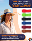 Chapéu Panamá Marrom Claro