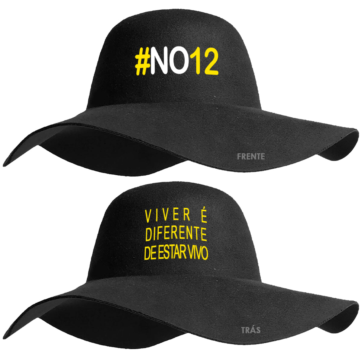 Chapéu Modelo Natanzinho - Viver é Diferente de Estar Vivo