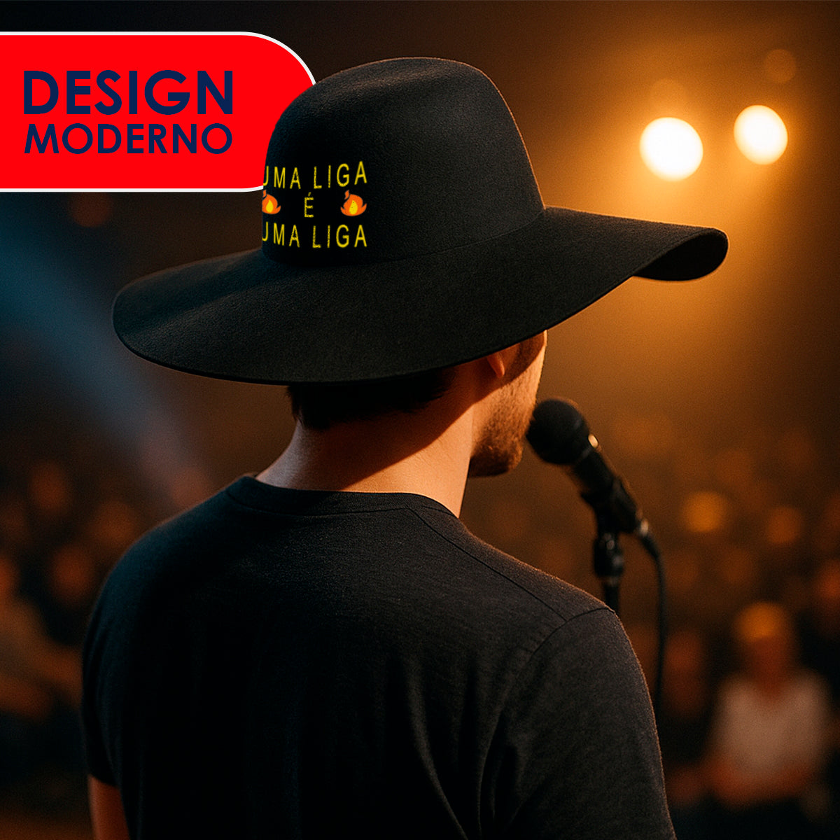 Chapéu Modelo Natanzinho - Viver é Diferente de Estar Vivo