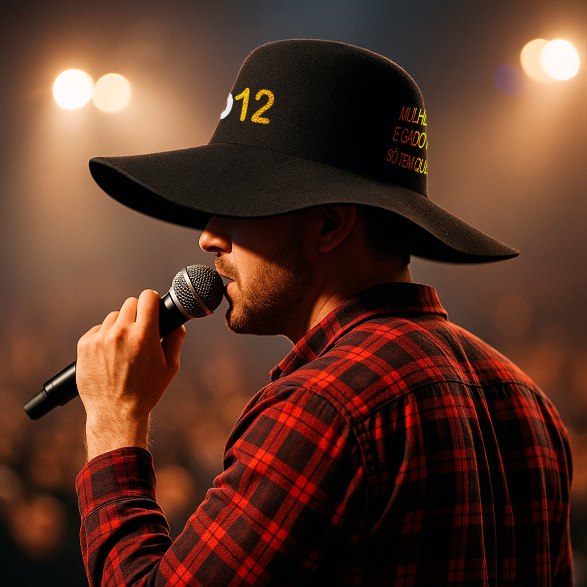 Chapéu Modelo Natanzinho - Viver é Diferente de Estar Vivo