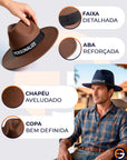 Chapéu Fedora Preto